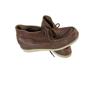 Men’s Leather Dockers Lightweight Y2K Boots Size 9M